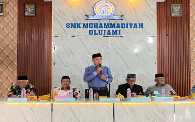Serah terima jabatan Kepala Sekolah SMK Muhammadiyah Ulujami Periode 2025-2029